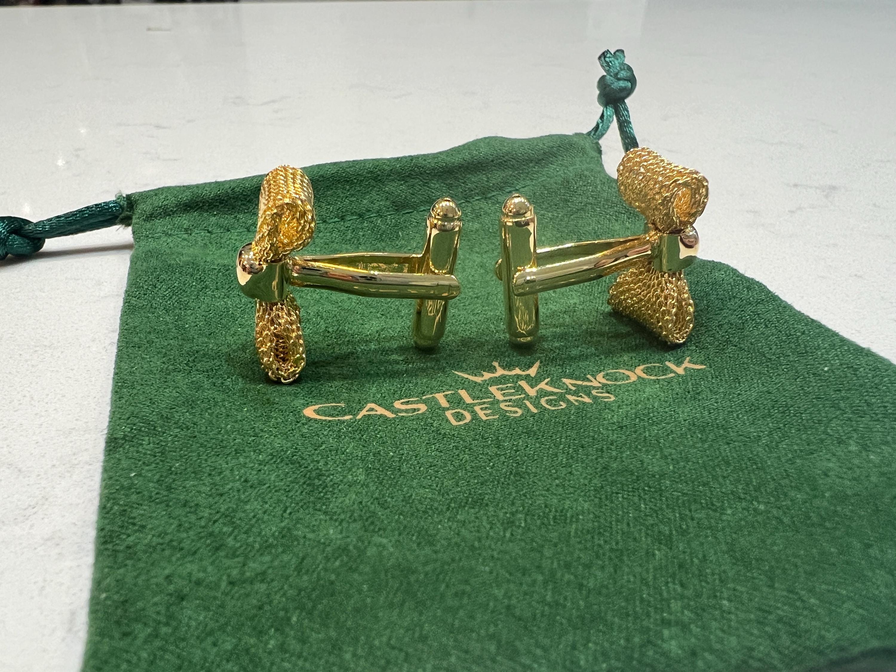 Gold Bow Tie Cufflinks elegant and timeless accessories for formal wear the perfect gift for grooms weddings black-tie events and occasions.