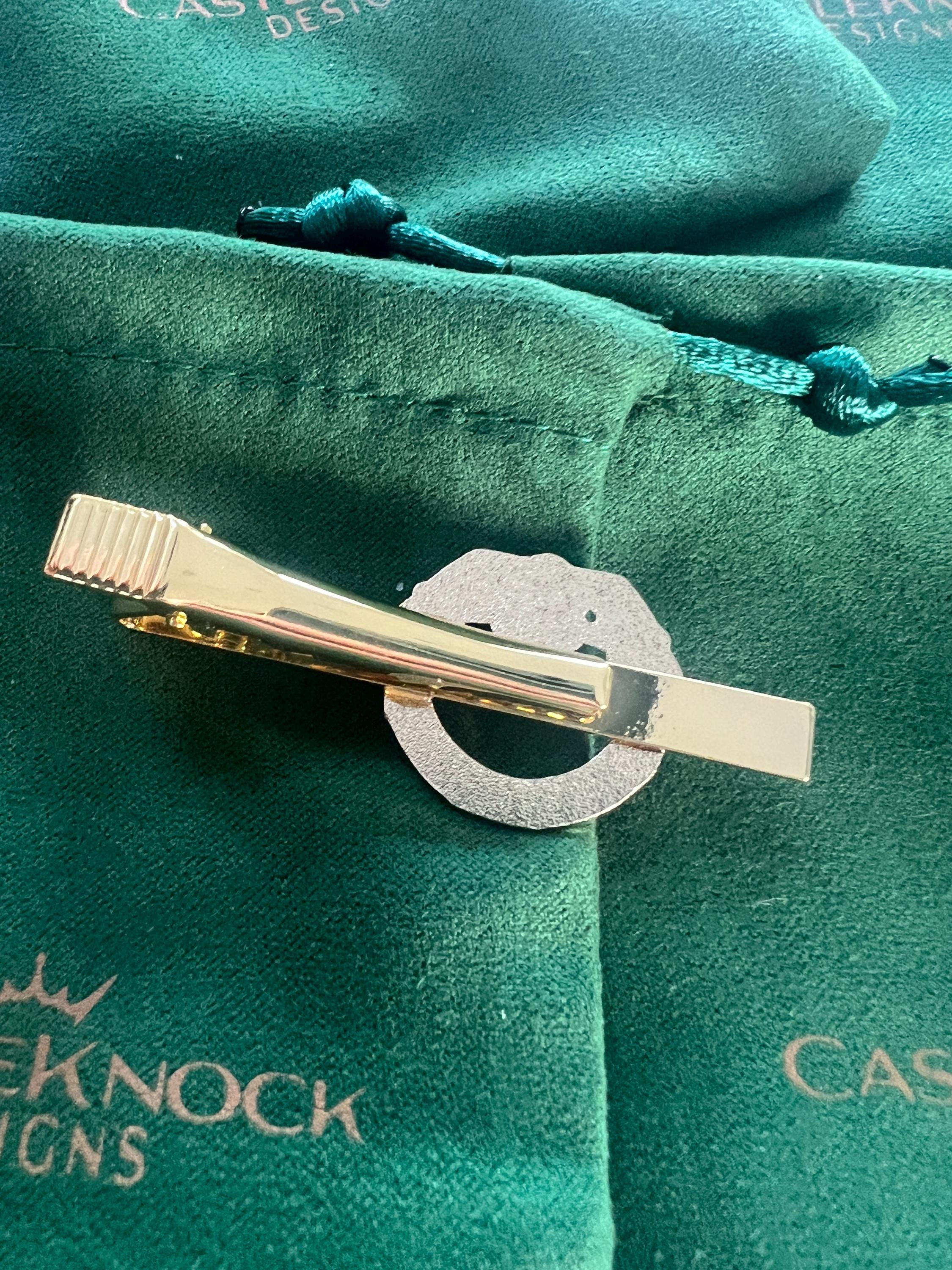 Claddagh Ring Cufflinks Tie Clip Pin Set Gold Irish Jewelry Gift for Him Wedding Anniversary Men's Accessories Classic Irish Heritage Set
