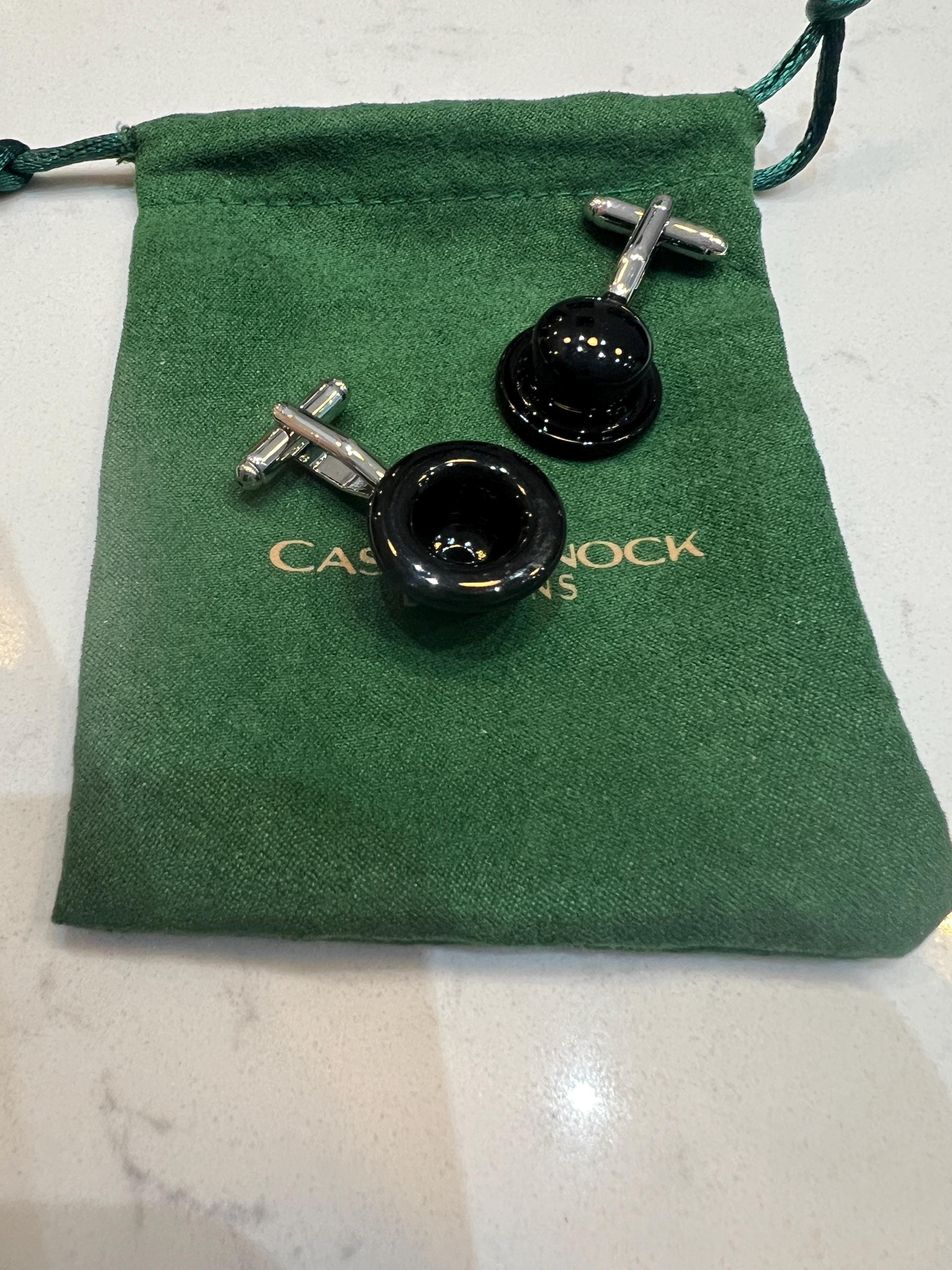 Elegant Top Hat Cufflinks Formal Accessories for Weddings & Special Events Unique Gift for Men Stylish Suit Tuxedo Addition Timeless Design