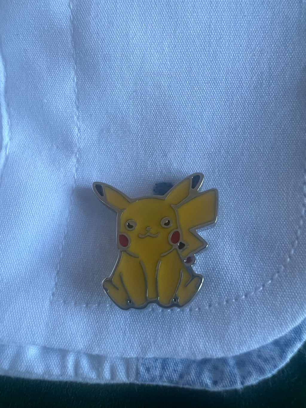 Pokemon Pikachu Cufflinks Handcrafted Geeky Accessories Unique Gift for Gamers Fun Wedding Jewelry Perfect for Pokemon Fans and Collectors