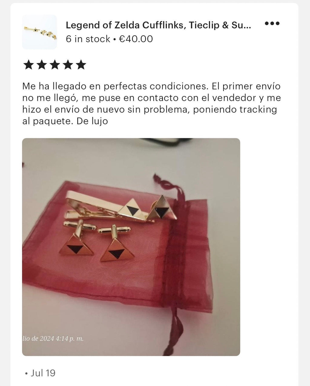 Legend of Zelda Cufflinks Tie Clip Suit Pin Set Handcrafted Gaming Accessories Unique Gift for Fans Geeky Wedding Jewelry Zelda