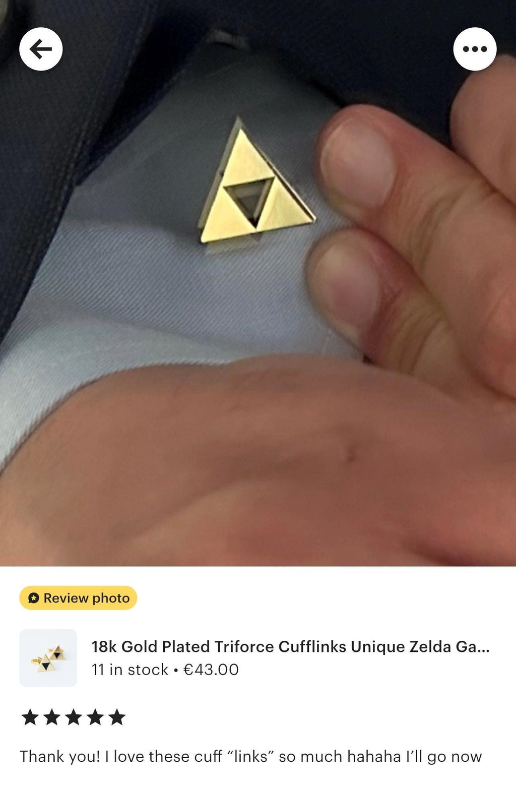 Legend of Zelda Cufflinks Tie Clip Gaming Accessory Zelda-Inspired Jewelry Unique Gift for Gamers Stylish Tie Bar and Cufflink Set