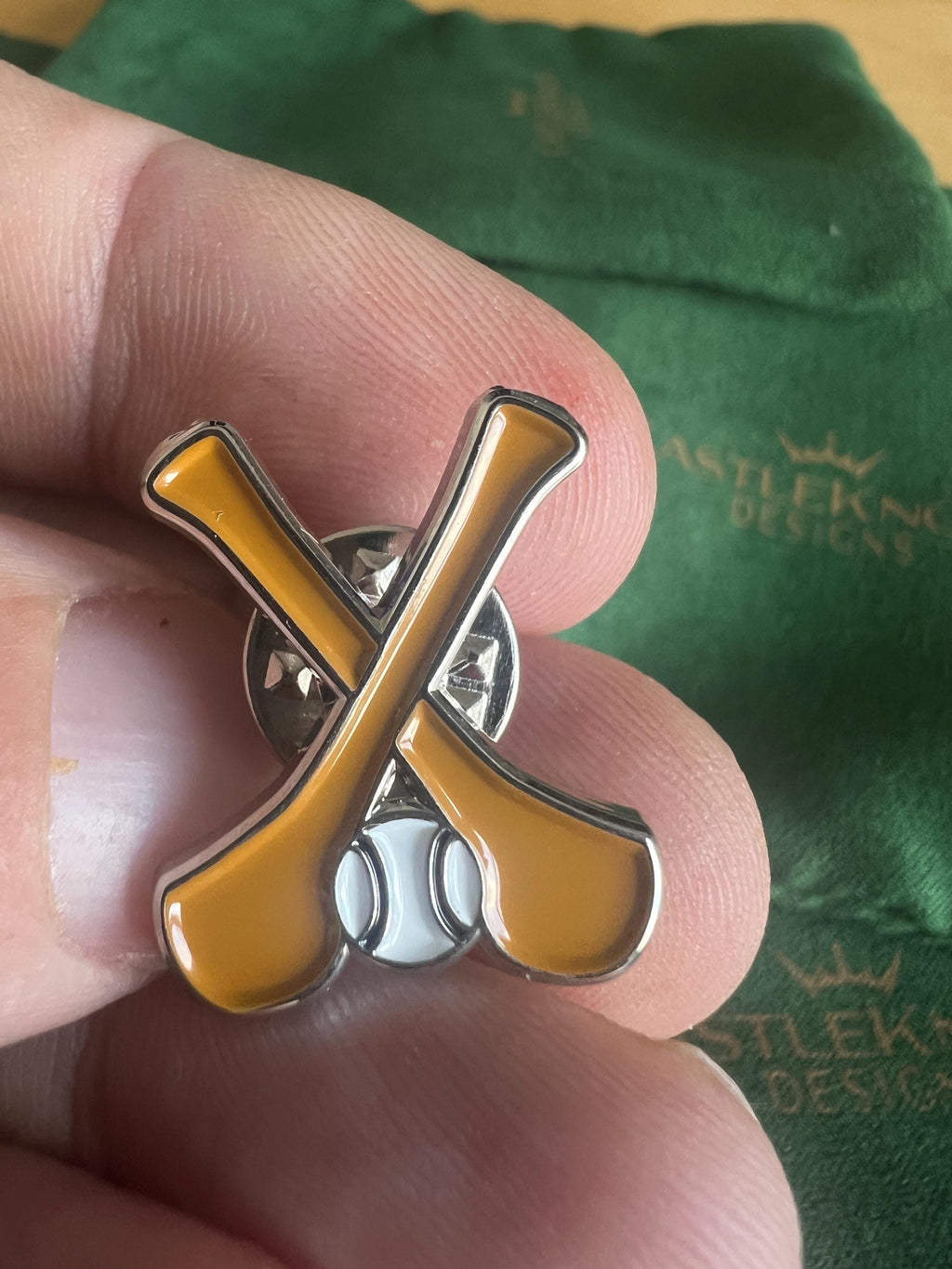 Hurling Cufflinks Pin Tieclip Set Irish GAA Gift Him Mens Hurling Jewelry Irish Wedding Gift Fathers Day Birthday Present Groomsmen Gift