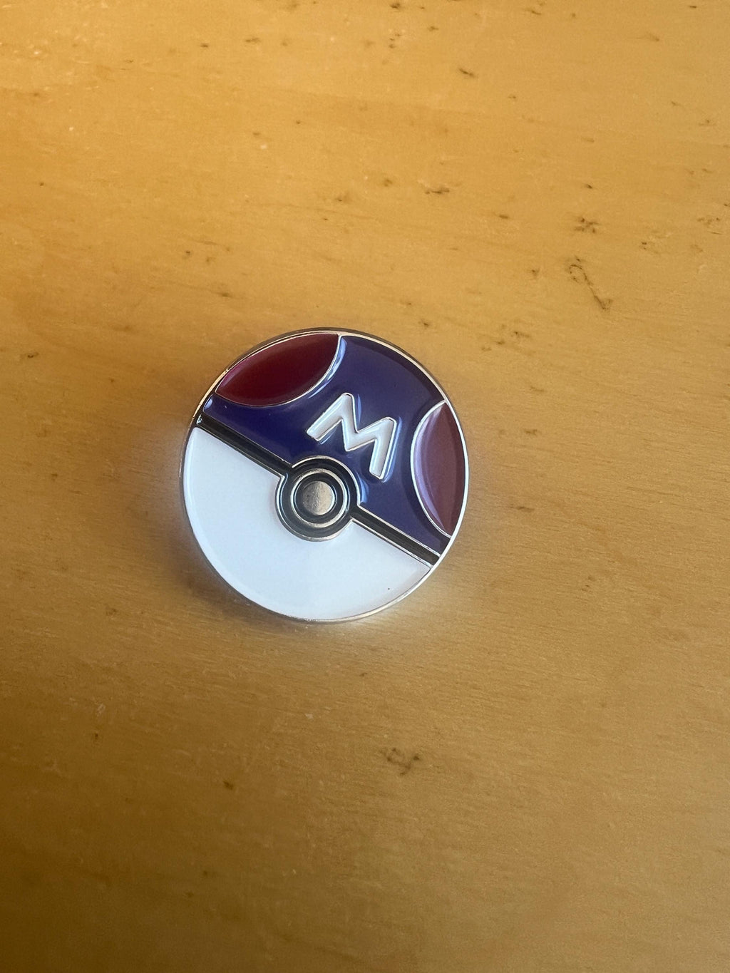 Pokemon Master Ball Lapel Pin Suit Pin Gaming Accessory Fan Jewelry Unique Pokeball Inspired Gift Collectible Pokemon Fan Suit Decoration