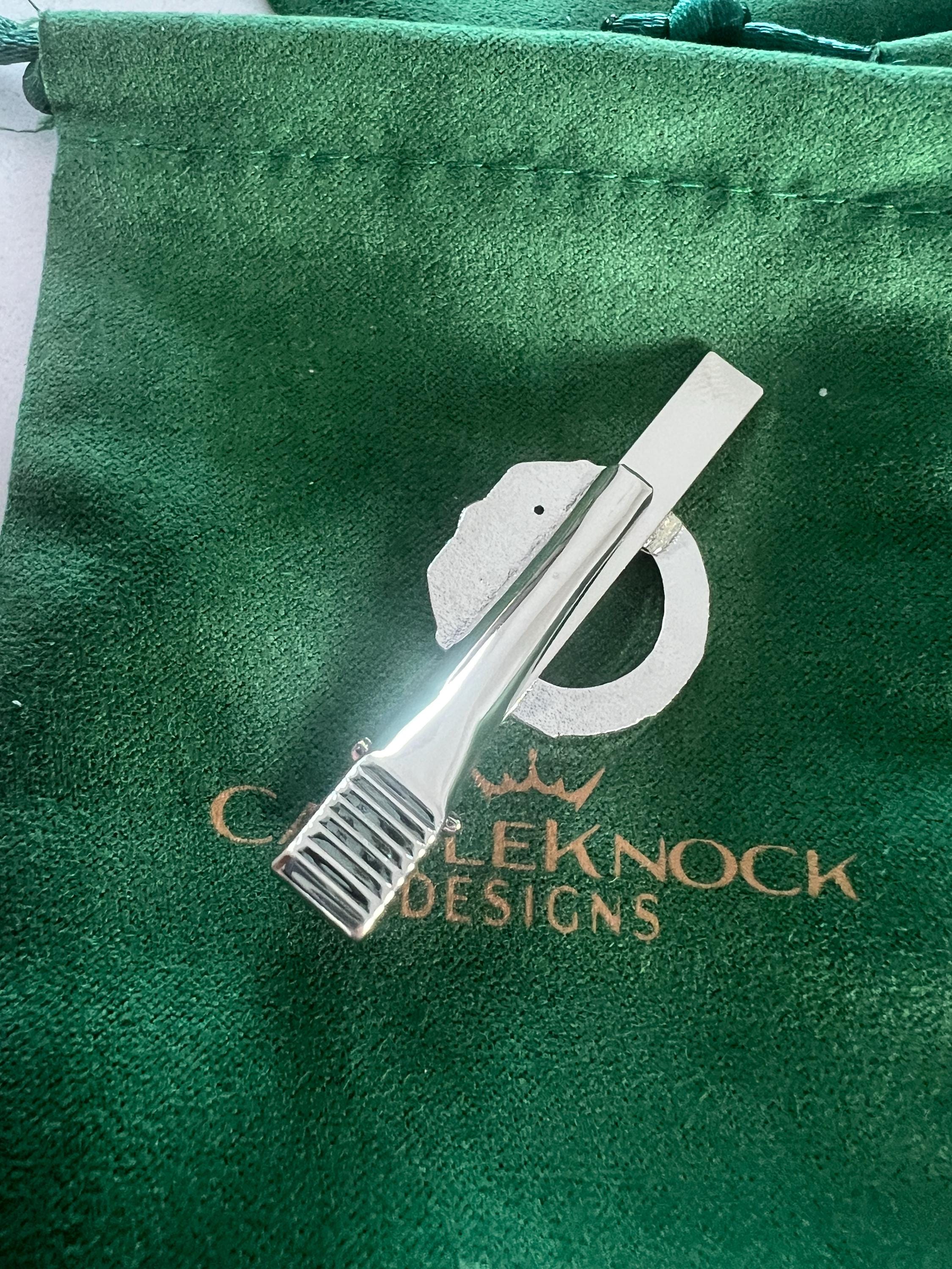 Claddagh Ring Tieclip Silver Irish Jewelry Gift for Him Wedding Anniversary Men's Accessories Classic Irish Heritage Wedding Gift for Groom