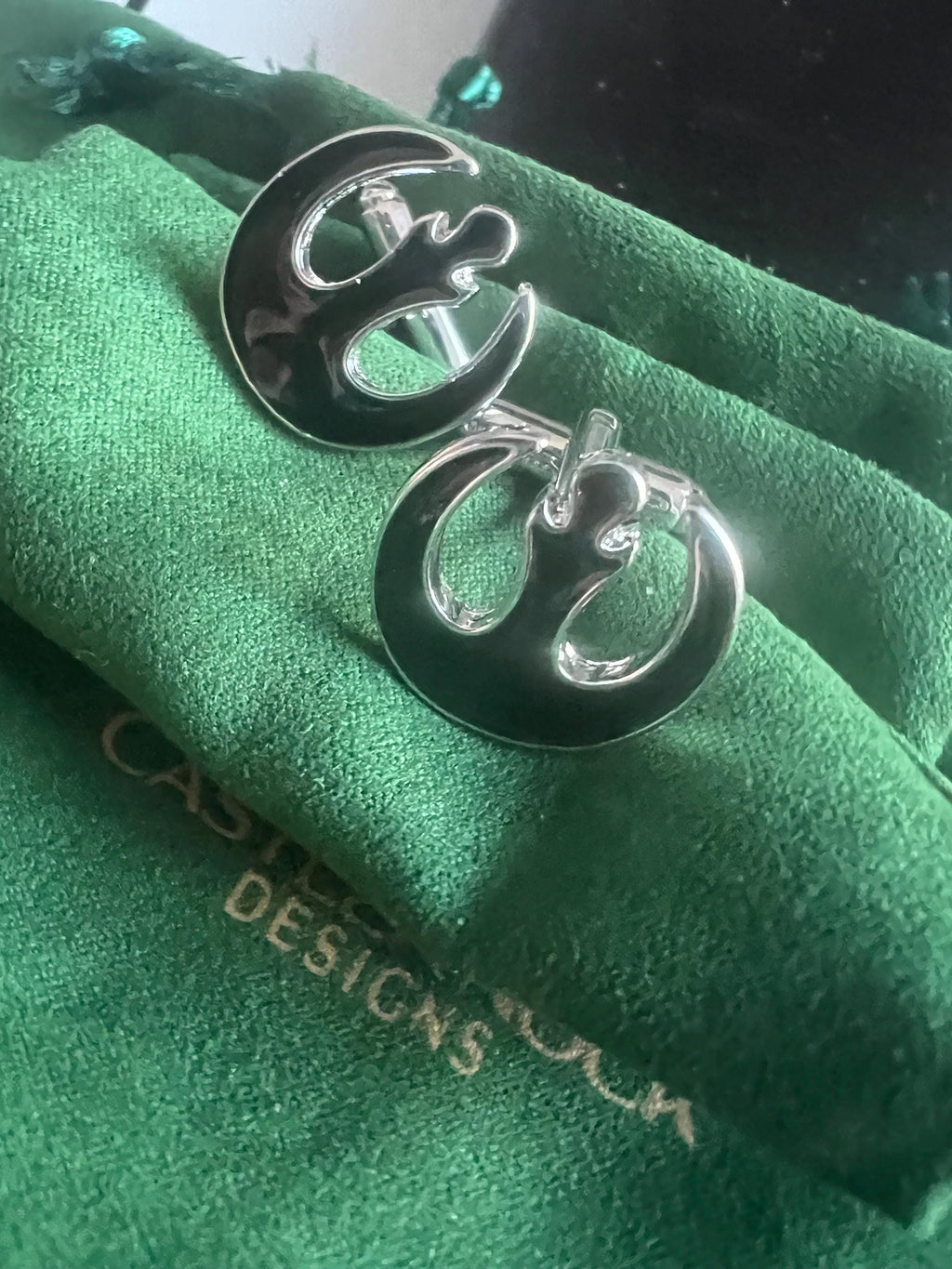 Rebel Alliance Cufflinks Black Star Wars Inspired Mens Jewelry Galactic Rebel Accessories Sci Fi Gift for Him Wedding Groom Gift Unique