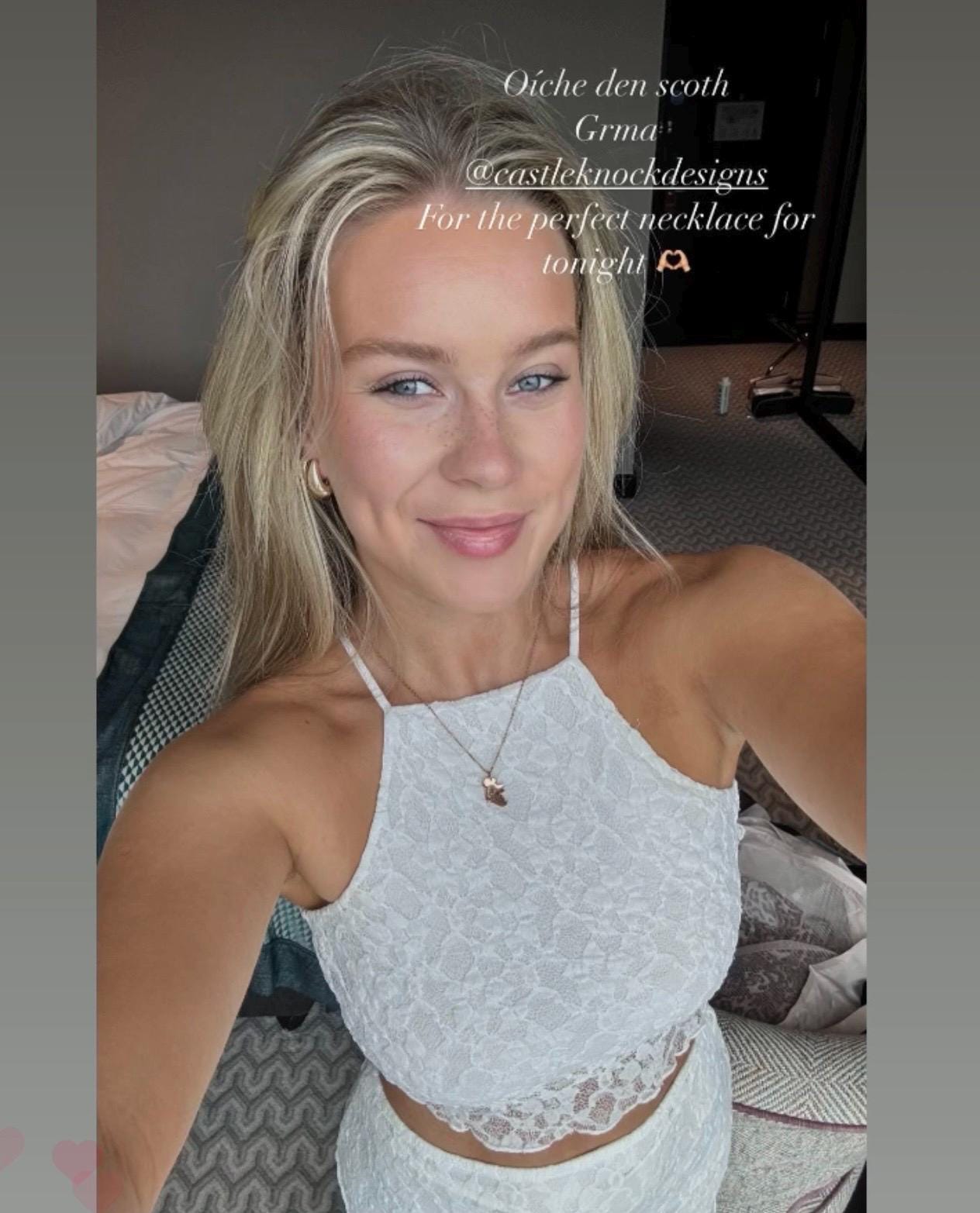 Ireland Rose Gold Necklace Irish Gift Ireland Unique Irish Gift for Her Irish Gift Wearable Ireland Irish Gift Map Necklace Birthday Present