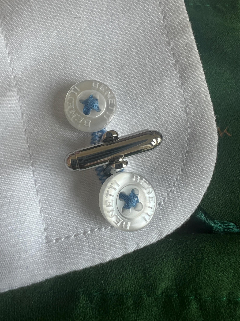 Luxury Dollar Sign Cufflinks for Men Premium Silver-Tone Accessories Perfect for Business Finance Professionals or Special Occasions