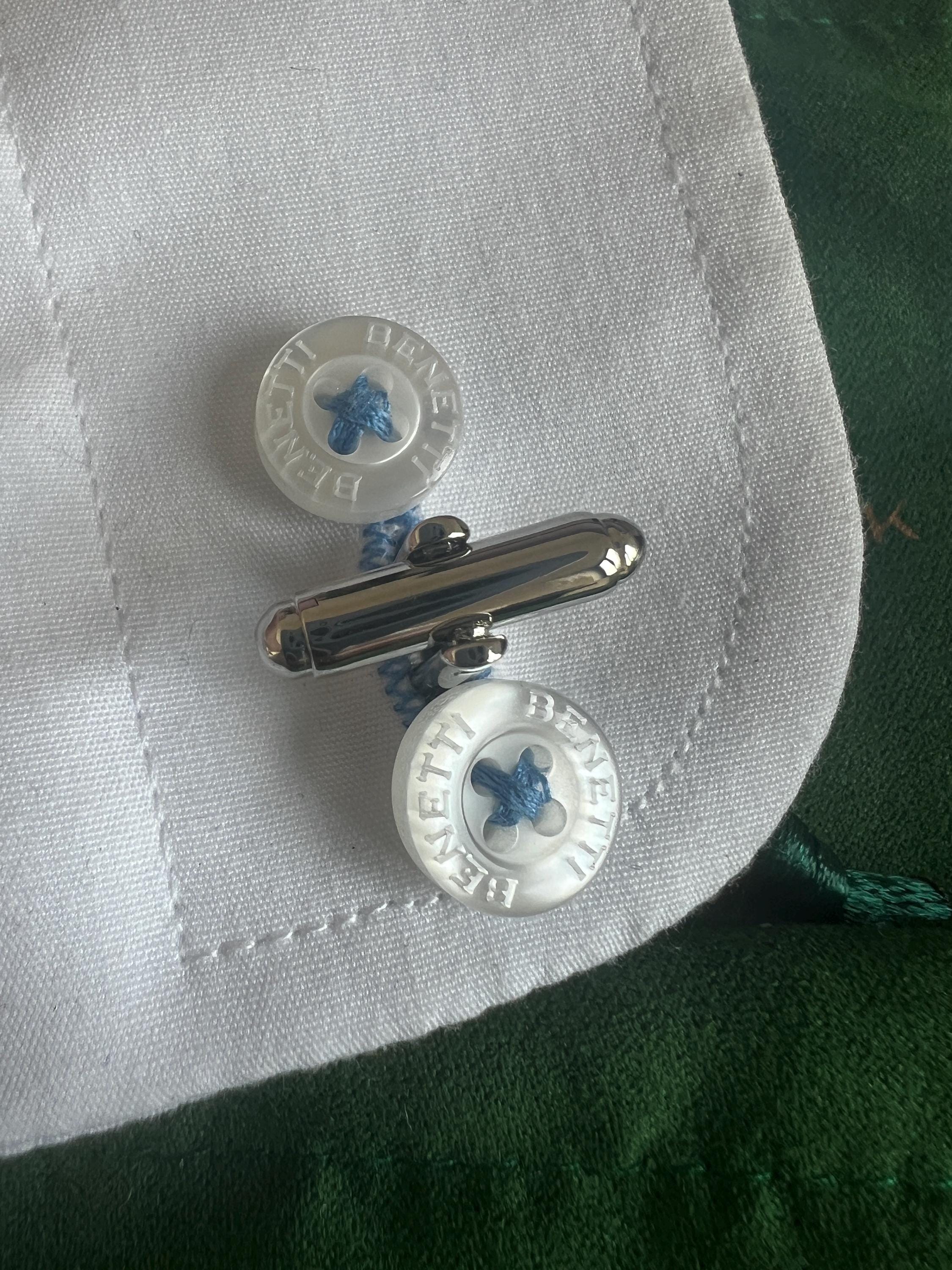 Luxury Dollar Sign Cufflinks for Men Premium Silver-Tone Accessories Perfect for Business Finance Professionals or Special Occasions