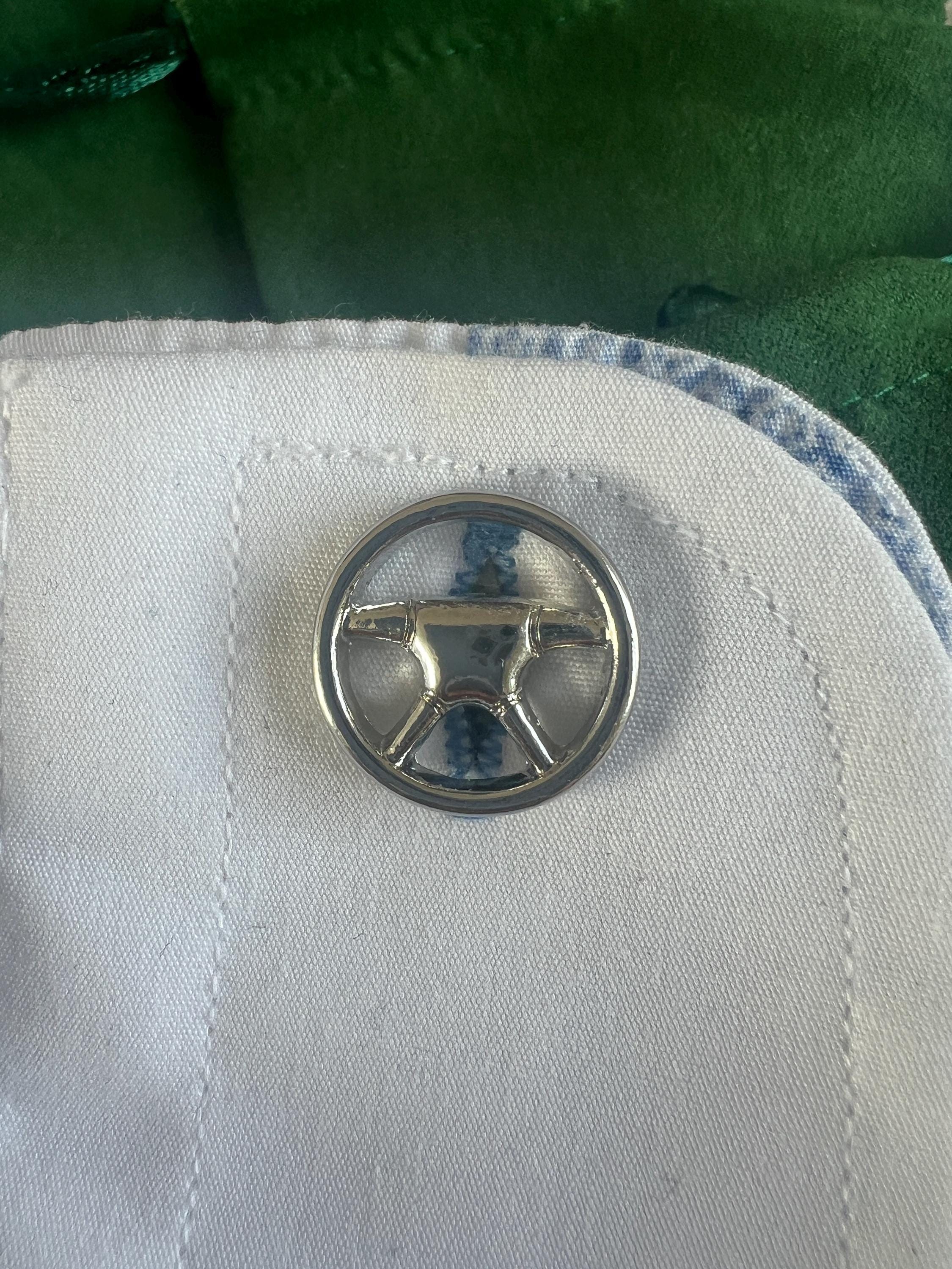 Steering Wheel Cufflinks for Men Classic Automotive-Themed Accessories Perfect Gift for Car Enthusiasts or Drivers Ideal for Weddings Events