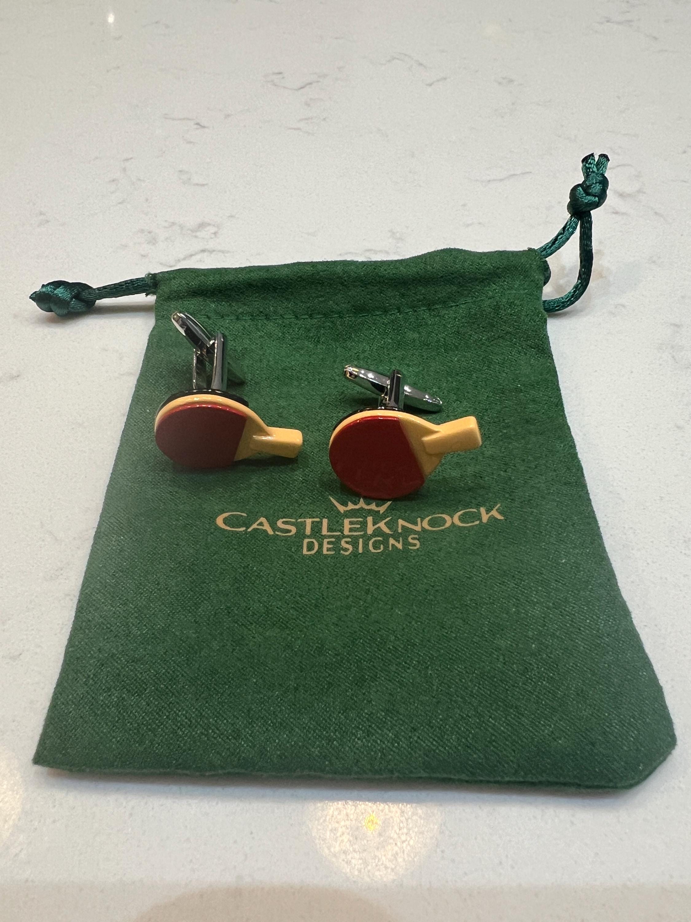 Table Tennis Cufflinks fun, sporty, and stylish accessories for ping pong lovers perfect gift for players, coaches, and table tennis fans.