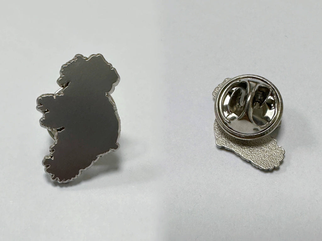 Map of Ireland Suit Pin Ireland Map Lapel Pin Jewelry Ireland Continent Accessory Men's Suit Pin Ireland Brooch Gift for Him or Her