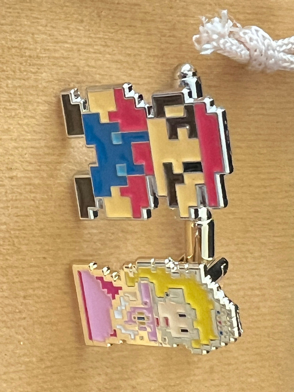 Retro 8-Bit Wedding Cufflinks Gamer Groom Accessory Pixel Art Cufflinks for Wedding Day Unique Geeky Gift Nerdy Boyfriend Gamer Wedding Gift