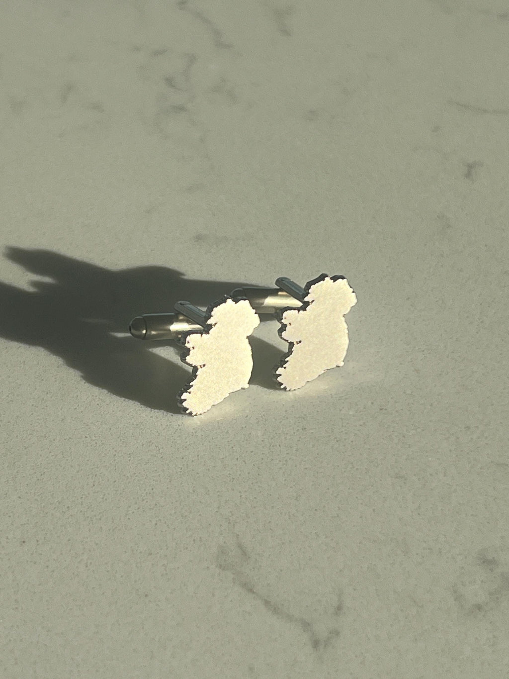 Map of Ireland Cufflinks Handcrafted Irish Accessories Unique Gift for Him Celtic Wedding Jewelry Perfect for Ireland Lovers and Formal Wear