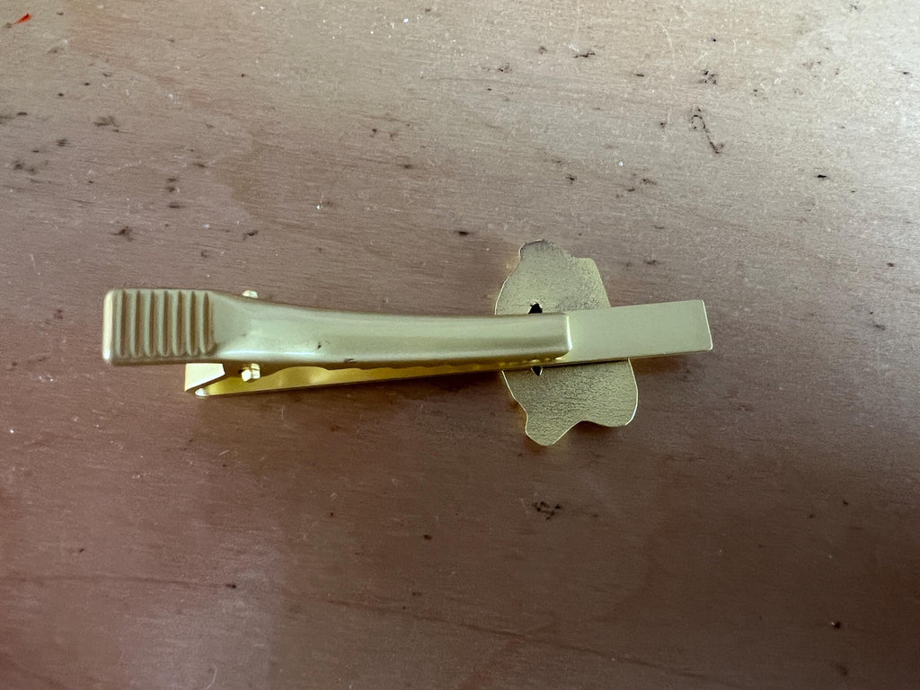 Irish Harp Tieclip Gold Elegant Accessory for Every Occasion Handcrafted Irish Tieclip Unique Irish Gift Ideal for Formal Events