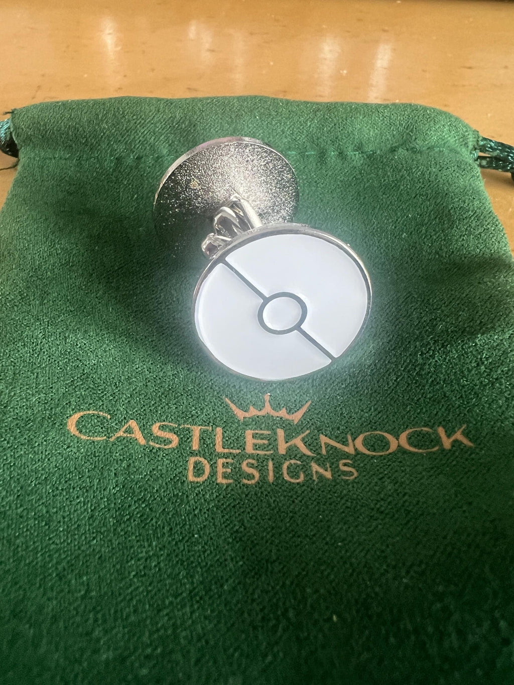 Pokemon Poke Ball Cufflinks white for Pokemon Fans Ideal Gift for Special Occasions Collectors and Enthusiasts Perfect for Event