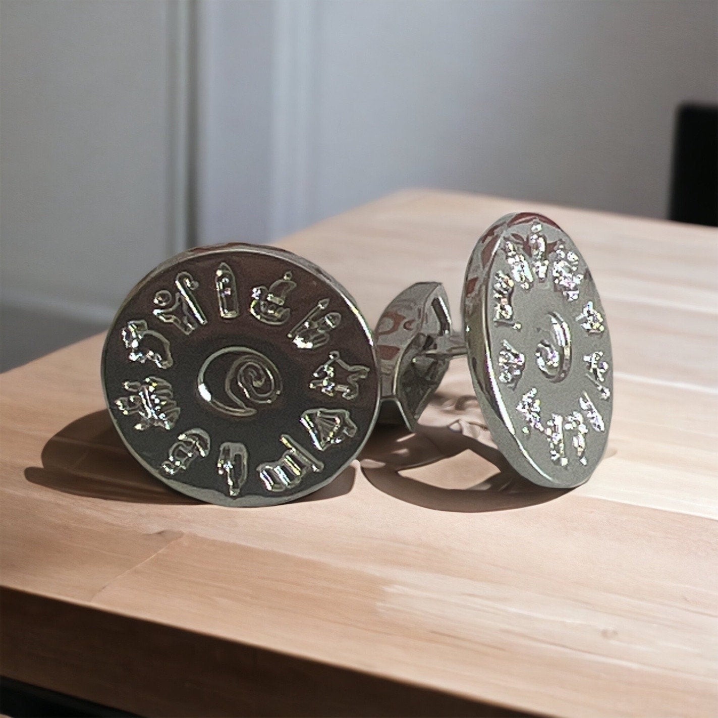 History of Ireland Cufflinks Silver Design Celebrating Irish Heritage Ideal for Irish Weddings Groom Gifts Special Occasions Unique Jewelry