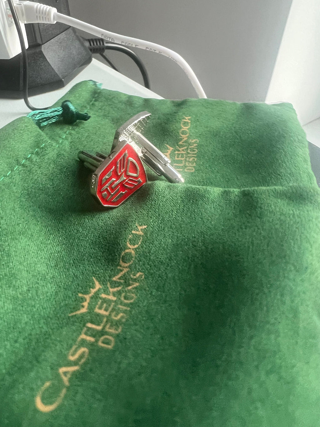 Transformers Autobots Cufflinks Perfect for Fans and Collectors Unique and Stylish Ideal for Special Events or Everyday Wear Great Gift Idea