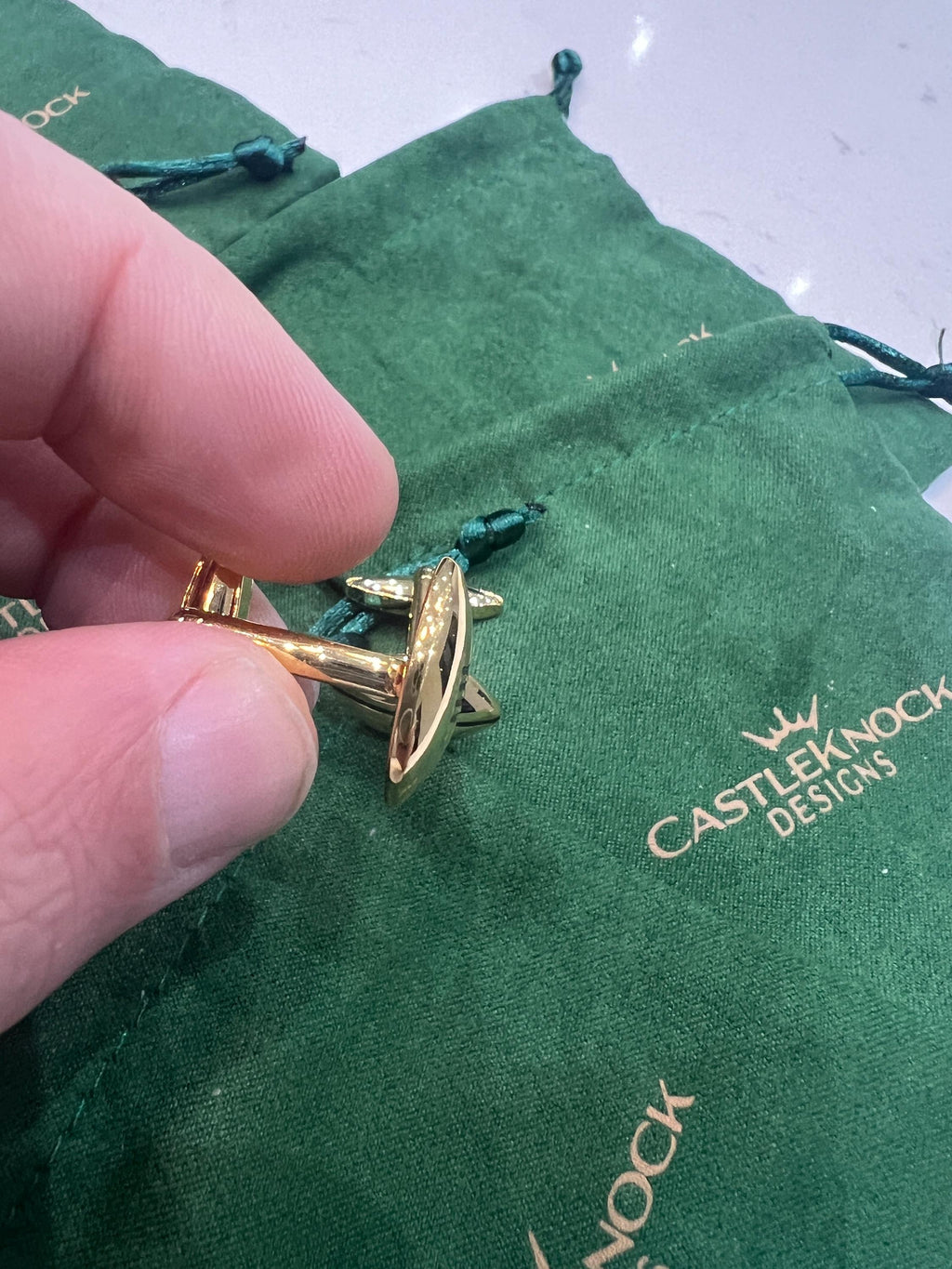 American Football Gold Cufflinks Sports Accessories Unique Gift Football Fans Stylish Formal Wear Jewelry Perfect for Game Day