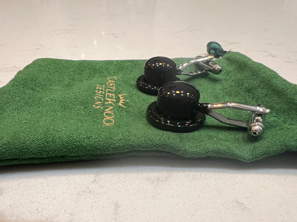 Elegant Top Hat Cufflinks Formal Accessories for Weddings & Special Events Unique Gift for Men Stylish Suit Tuxedo Addition Timeless Design