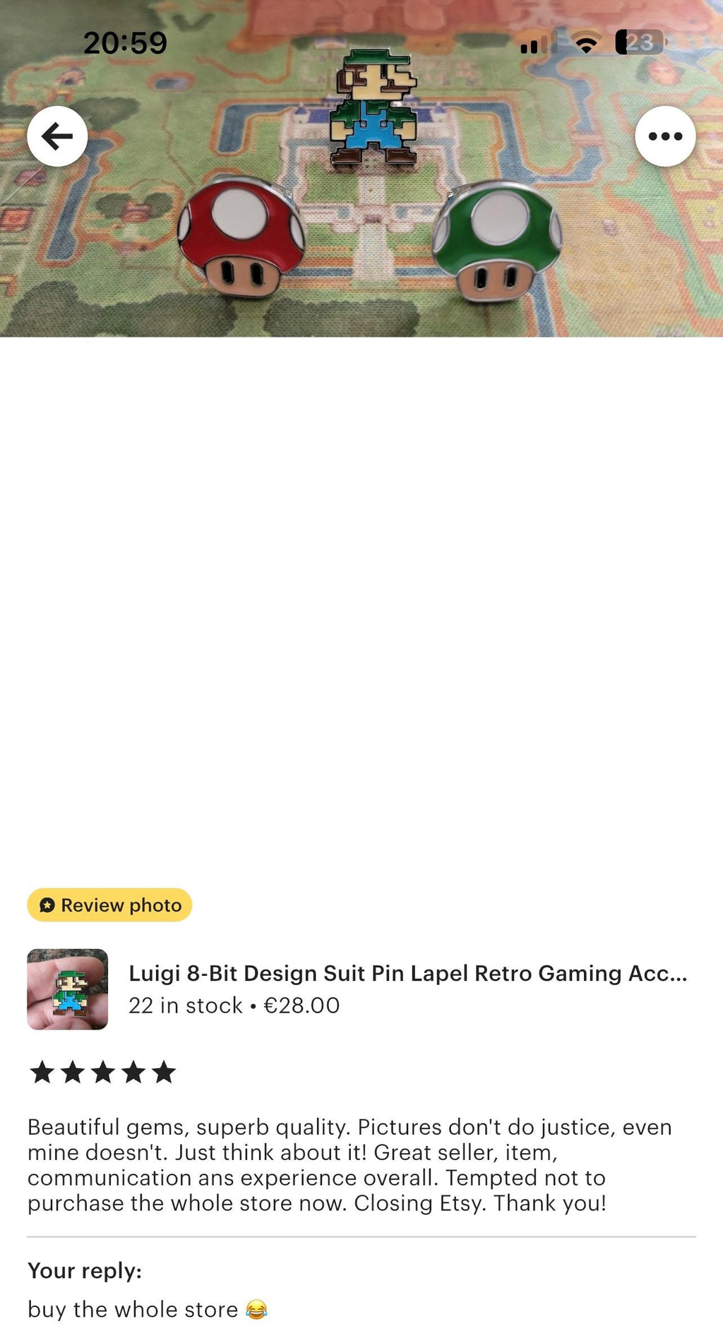 Mushroom Power-Up and Extra Life Mario Cufflinks Retro Gaming Accessories Handcrafted Unique Gift Gamers Geeky Wedding Jewelry for Mario Fan