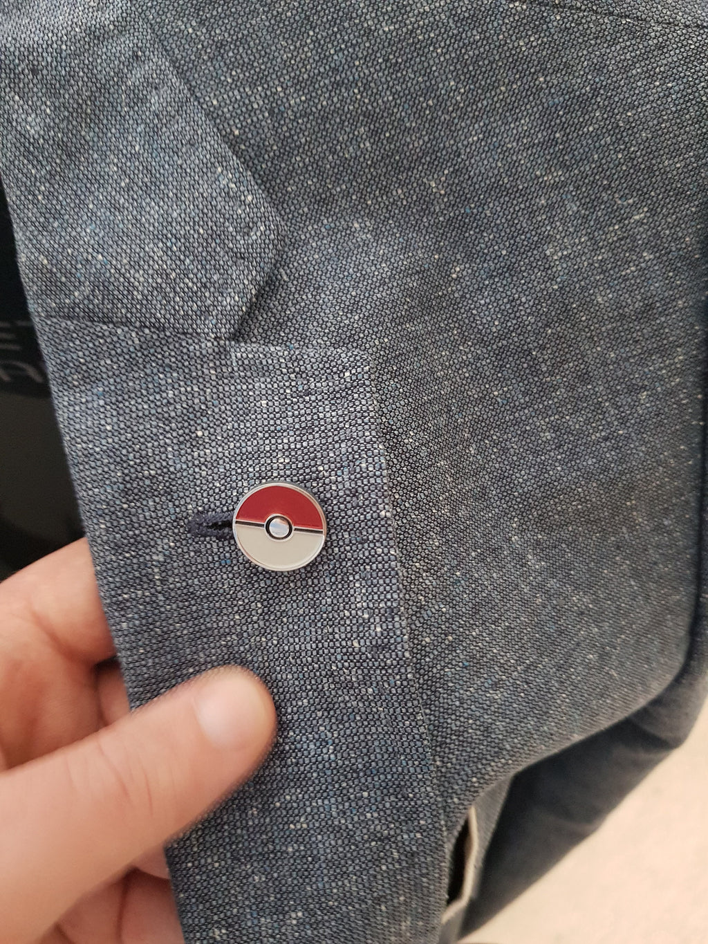 Pokemon Pokeball Lapel Pin Suit Pin Gaming Accessory Fan Jewelry Unique Pokeball Inspired Gift Collectible Pokemon Fan Suit Decoration