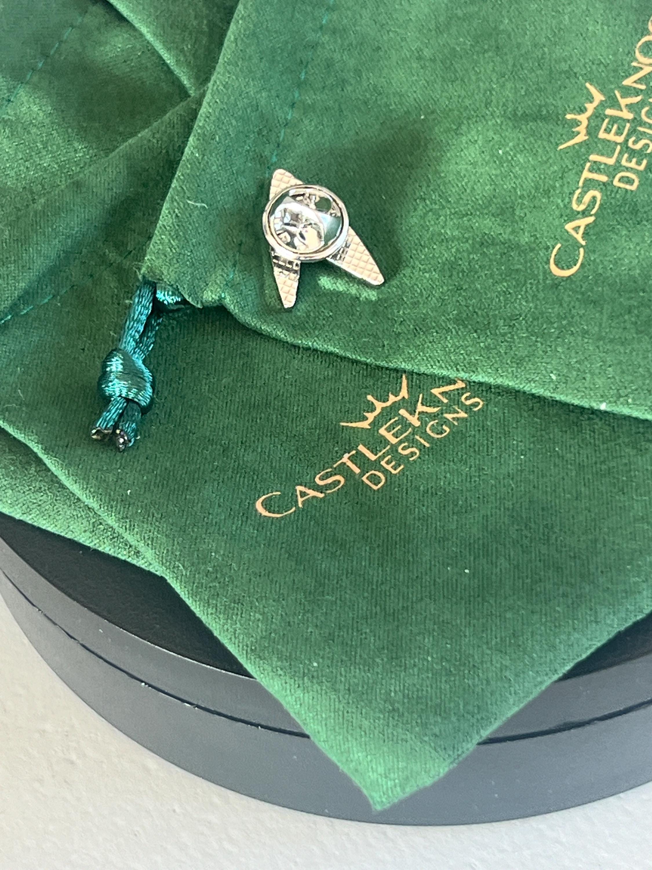 Star Trek Pin Lapel Star Trek Suit Pin Star Trek Gift Trekkie Gift Star Fleet Symbol Gift for Nerdy Boyfriend Gift for Star Trek Fan