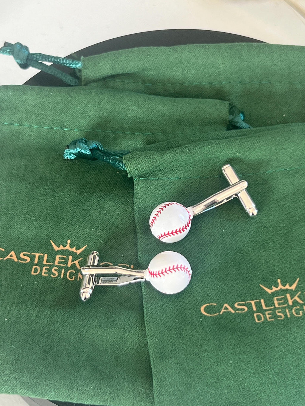 Baseballs Cufflinks Sports Inspired Men's Jewelry Baseball Lover Gift Sports Fan Accessories Wedding Birthday Groom Gift for Him