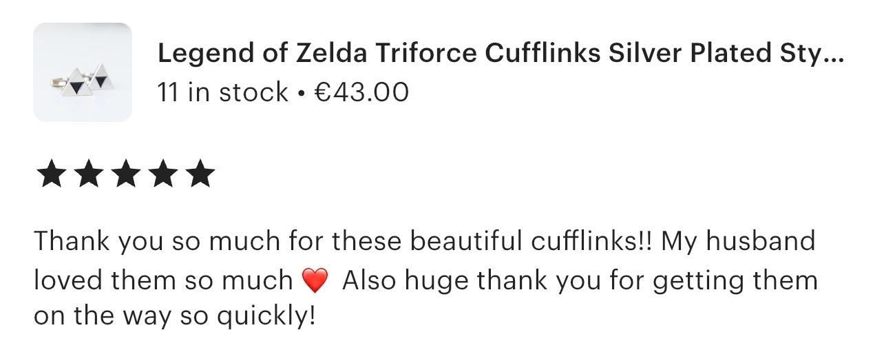 Legend of Zelda Triforce Cufflinks Silver Plated Stylish Accessory for Fans Ideal Gift Gamers and Collectors Perfect for Special Occasions