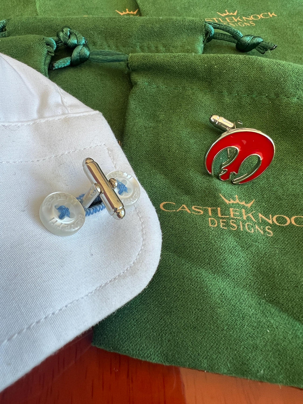 Rebel Alliance Cufflinks Red Star Wars Accessory Sci-Fi Fan Jewelry Rebel Symbol Cufflinks Unique Gift for Star Wars Fans Stylish Suit Decor