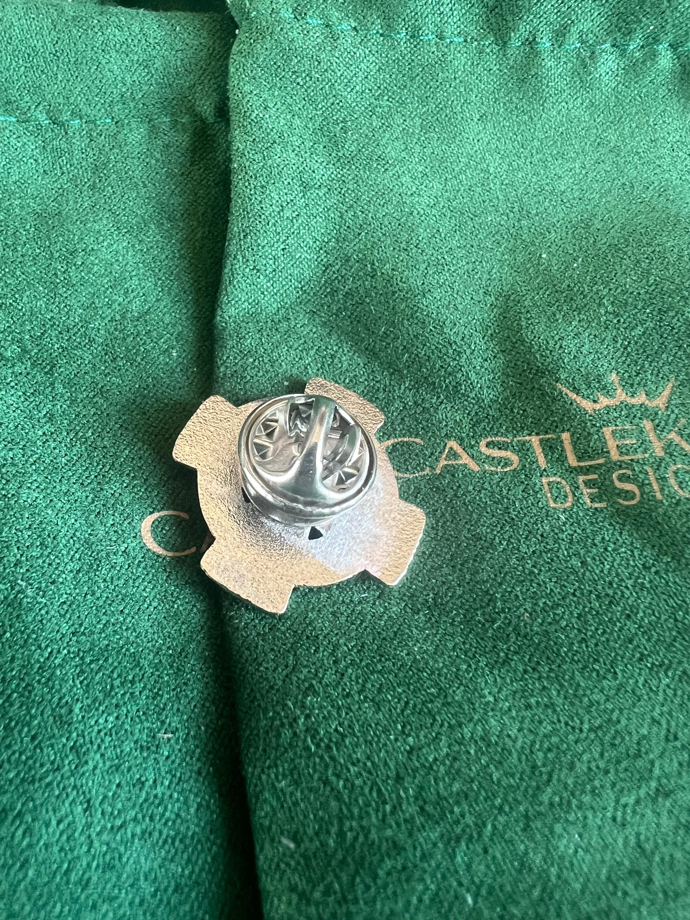 Celtic Cross Suit Pin Silver Handcrafted Elegant Accessory Unique Gift for Him Ideal for Formal Events and Special Occasions Celtic Brooch