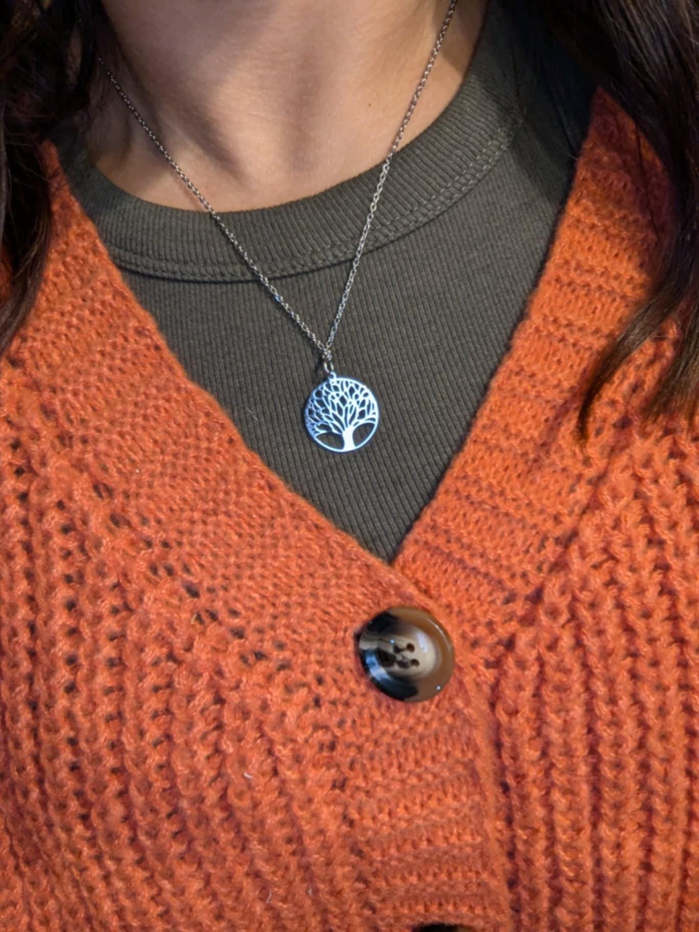 Tree of Life Bracelet in Rose Gold or Silver Plated Elegant Boho Jewelry Gift Adjustable Charm Bracelet Handmade with Love Spiritual Gift