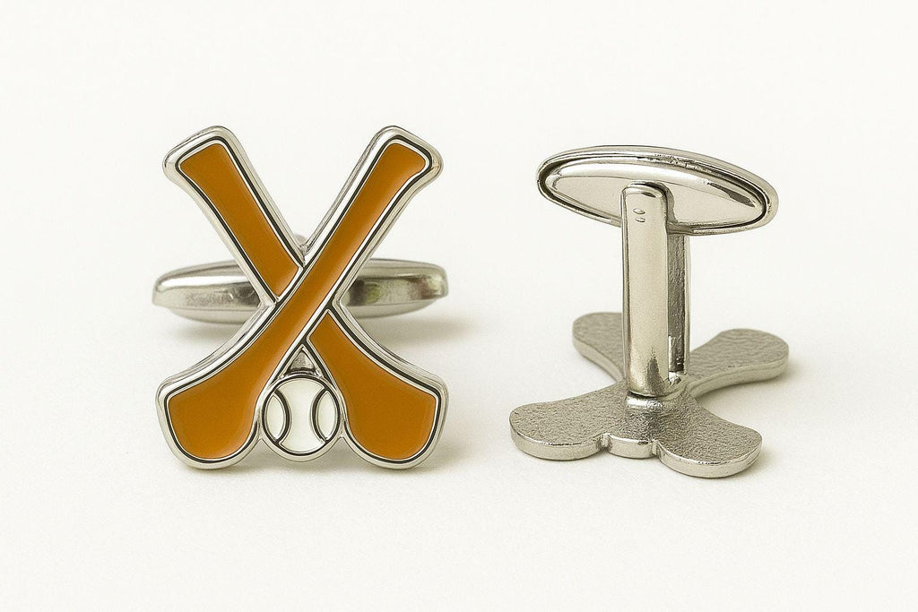 Hurling Cufflinks Irish GAA Gift for Him Mens Hurling Jewelry Irish Wedding Gift Fathers Day Birthday Present Groomsmen Gift Handmade