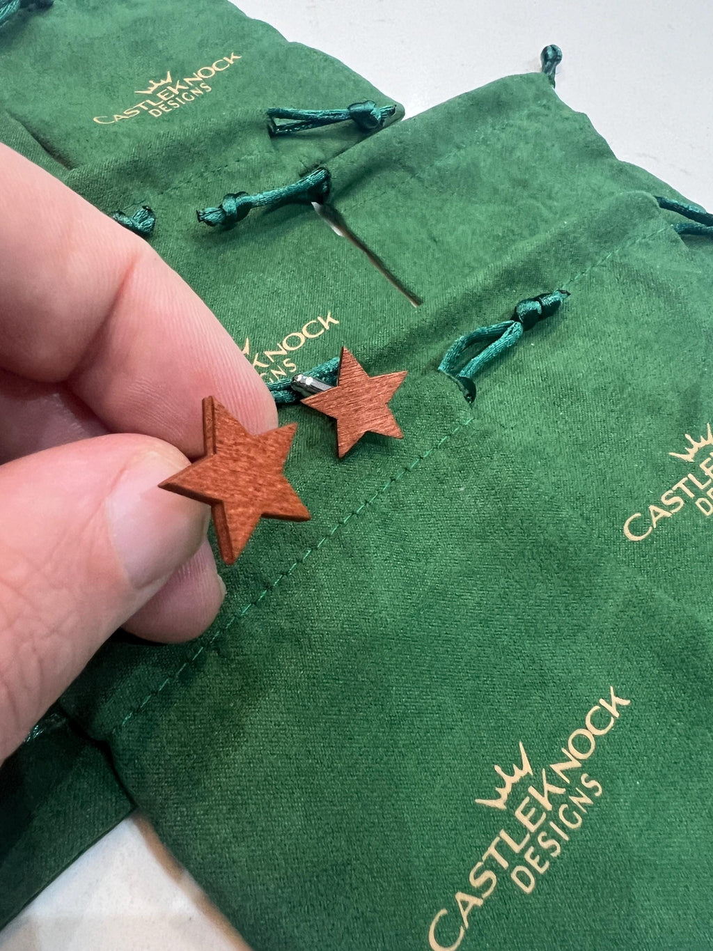 Wooden Star Cufflinks Handmade Mens Accessory Rustic Wood Jewelry Unique Gift for Him Groomsmen Wedding Father's Day Birthday Anniversary